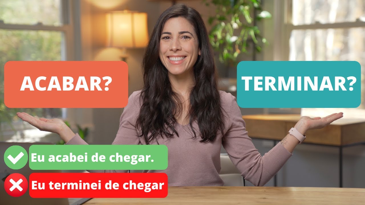 Acabar or Terminar? What is the difference?