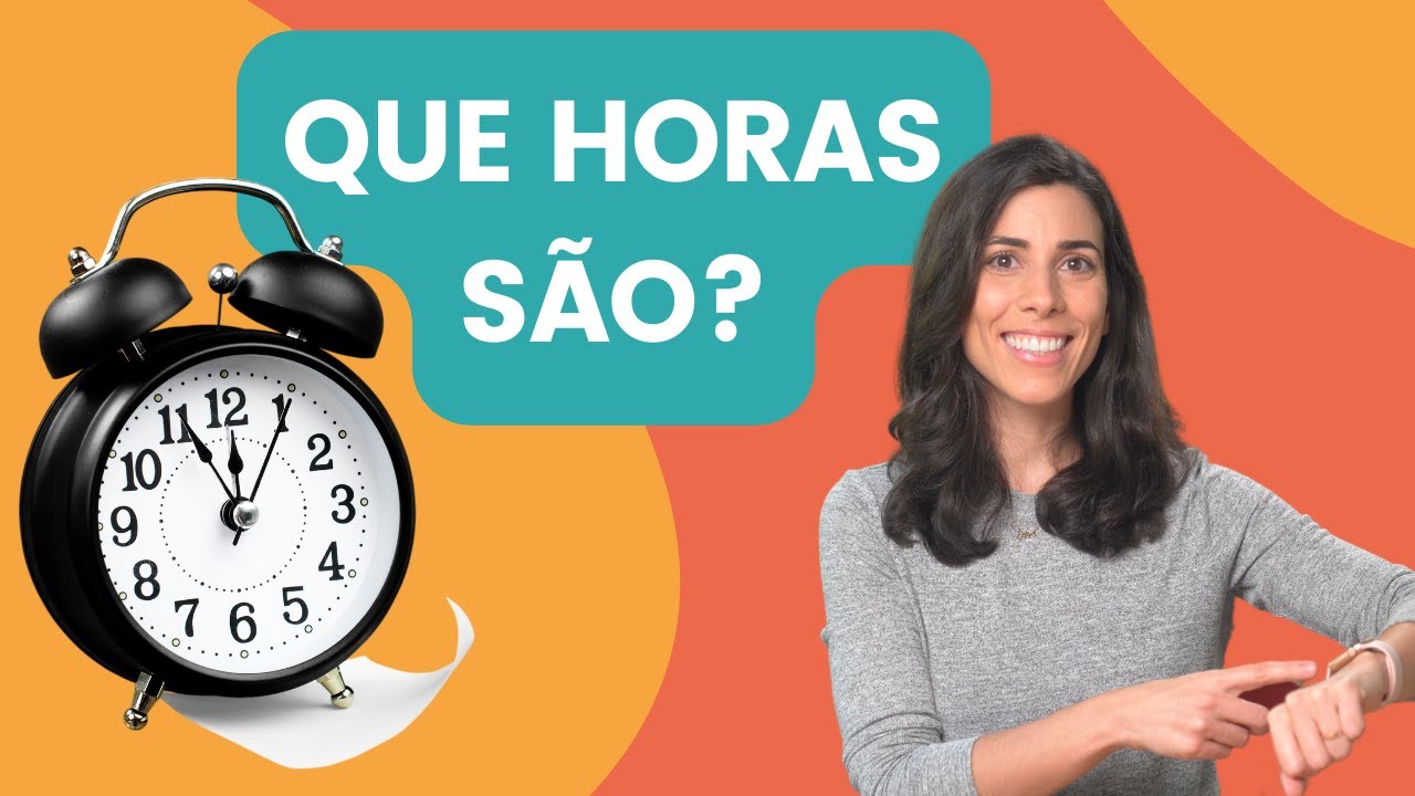 How to tell the time in Portuguese?