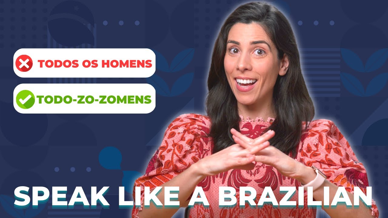 Brazilian Accent: How to link words to sound like a native speaker